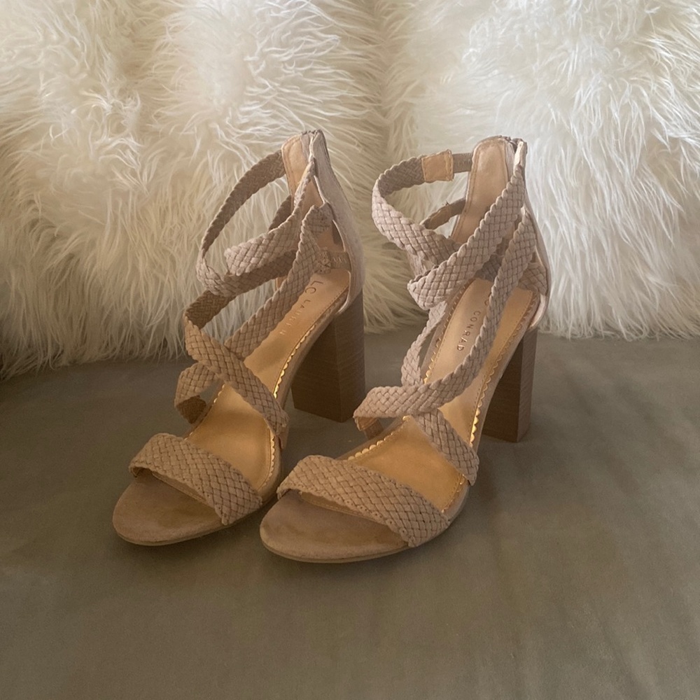 Lauren Conrad chunky heals size 81/2